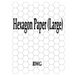 Hexagon Paper (Large): 50 Pages 8.5" X 11"