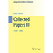 Collected Papers III: 1978-1988