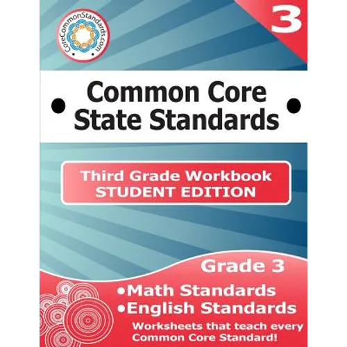 Third Grade Common Core Workbook - Student Edition