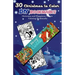 30 Christmas to Color DIY Bookmarks: Christmas and Happiness Theme Coloring Bookmarks