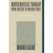 Mathematical Thought from Ancient to Modern Times