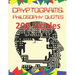 Cryptograms: Philosophy Quotes: 200 Puzzles of Cryptograms of Quotes of Philosophers