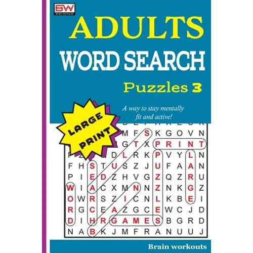 ADULTS WORD SEARCH Puzzles 3