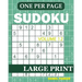 Large Print Easy Sudoku: Sudoku Puzzle Book For Adults Volume 12