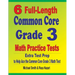 6 Full-Length Common Core Grade 3 Math Practice Tests: Extra Test Prep to Help Ace the Common Core Grade 3 Math Test