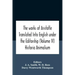 The Works Of Aristotletranslated Into English Under The Editorship (Volume Iv) Historia Animalium