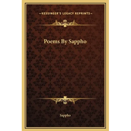 Poems By Sappho