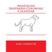 Anatolian Shepherd Coloring Calendar