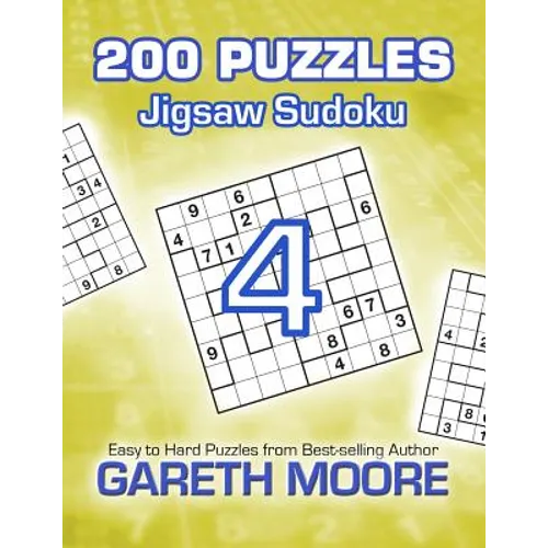 Jigsaw Sudoku 4: 200 Puzzles