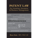 Patent Law for Scientists, Inventors & Business Management