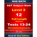 2018 SAT Subject Level 2 Book B Tests 13-24