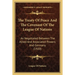 The Treaty Of Peace And The Covenant Of The League Of Nations: As Negotiated Between The Allied And Associated Powers And Germany (1920)