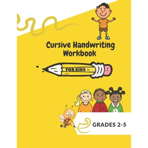 Cursive Handwriting Workbook For Kids: ABC Alphabet letters for beginners