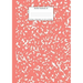 Marble Notebook A4: Coral Pink Marble College Ruled Journal