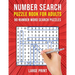 Number Search Puzzle Books for Adults: 90 Large Print Number Find Word Search Puzzles