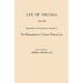 Lee of Virginia, 1642-1892. Biographical and Genealogical Sketches of the Descendants of Colonel Richard Lee