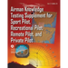 Airman Knowledge Testing Supplement for Sport Pilot, Recreational Pilot, Remote Pilot, and Private Pilot (Faa-Ct-8080-2h)