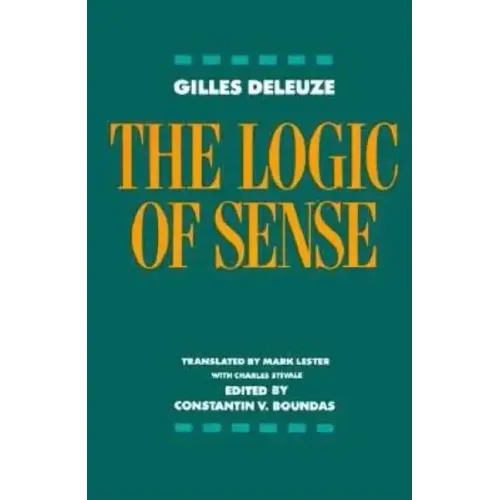 The Logic of Sense