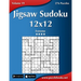 Jigsaw Sudoku 12x12 - Extreme - Volume 19 - 276 Puzzles