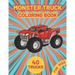Monster Truck Coloring Book for Kids: A Fun Coloring Book with Monster Trucks For kids & toddlers boys and girls Ages 4-8, Over 40 Unique Drawing of M