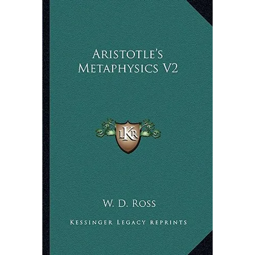Aristotle's Metaphysics V2