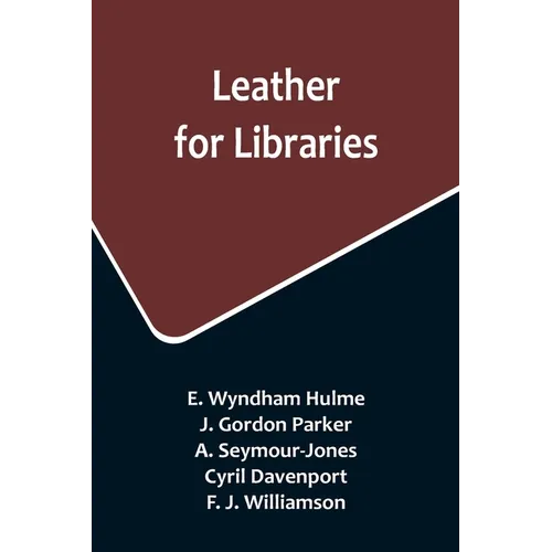 Leather for Libraries
