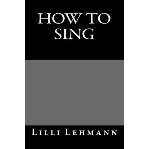 How To Sing
