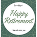 Happy Retirement Guest Book (Hardcover): Guestbook for retirement, message book, memory book, keepsake, retirement book to sign