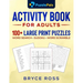 Activity Book for Adults: 100+ Large Print Sudoku, Word Search, and Word Scramble Puzzles