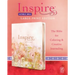 Inspire Catholic Bible NLT Large Print (Leatherlike, Pink Fields with Rose Gold): The Bible for Coloring & Creative Journaling