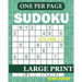 Large Print Easy Sudoku: Sudoku Puzzle Book For Adults Volume 12