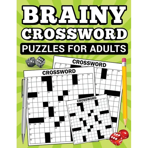 Brainy Crossword Puzzles for Adults