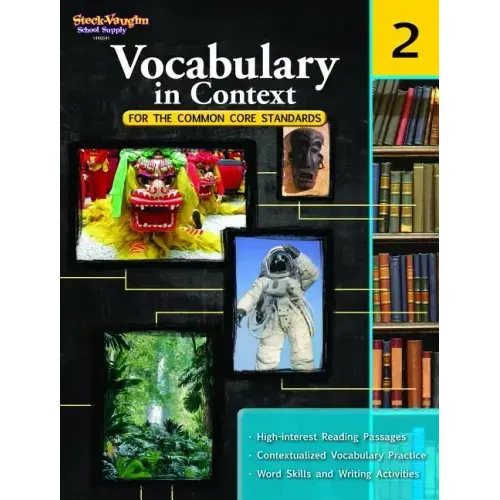 Vocabulary in Context for the Common Core Standards Reproducible Grade 2