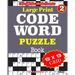 Large Print CODEWORD PUZZLE Book; Vol. 2
