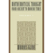 Mathematical Thought from Ancient to Modern Times