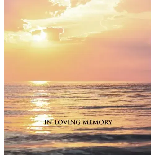 Funeral Guest Book, Memorial Guest Book, Condolence Book, Remembrance Book for Funerals or Wake, Memorial Service Guest Book: HARDCOVER Guestbook.