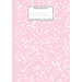 Marble Notebook A4: Pastel Pink College Ruled Journal