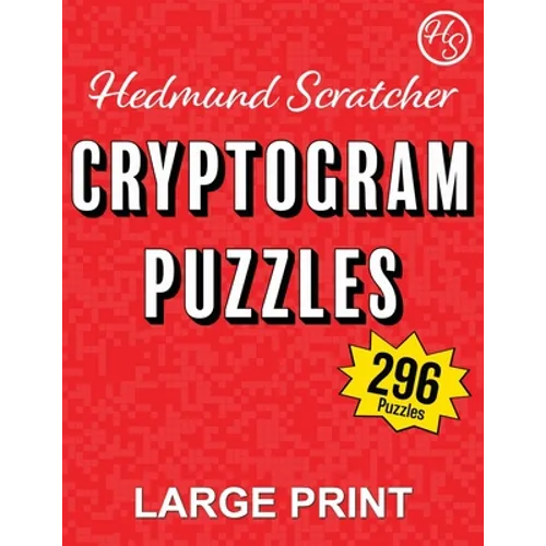 Cryptogram Puzzles (Book 1): Large Print