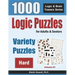 Logic Puzzles For Adults & Seniors: 1000 Hard Variety Puzzles