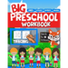 Big Preschool Workbook: Tracing Letters, Lines, and Big Numbers for Preschoolers and Toddlers 2-5 years: Preschool Learning Activities at Home for Kid
