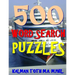 500 Word Search Puzzles: Fun Way to Improve Your IQ