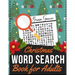 Christmas Word Search Book for Adults: Holiday themed word search puzzle book Puzzle Gift for Word Puzzle Lover Brain Exercise Game