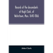 Records of the descendants of Hugh Clark, of Watertown, Mass. 1640-1866