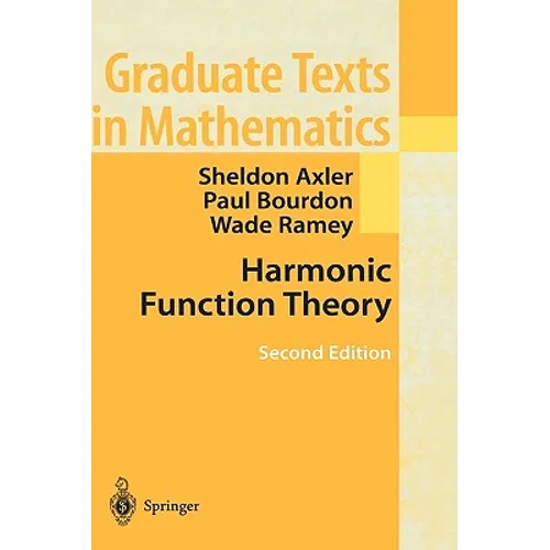 Harmonic Function Theory