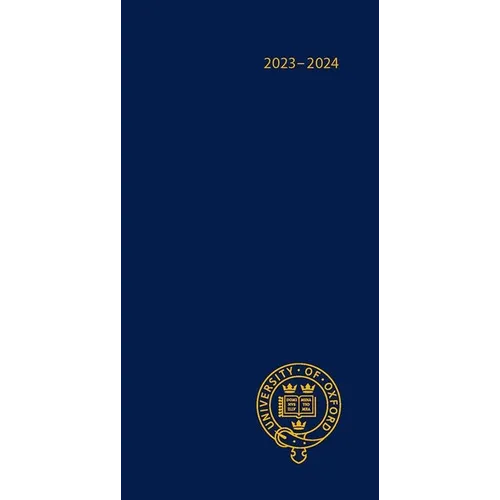 Oxford University Pocket Diary 2023-2024