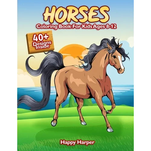 Horses Coloring Book