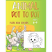 Animal Dot To Dot Puzzle Book For Kids Ages 6-9