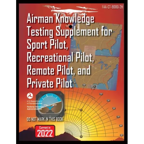 Airman Knowledge Testing Supplement for Sport Pilot, Recreational Pilot, Remote Pilot, and Private Pilot: Faa-Ct-8080-2h