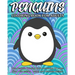 Penguins Coloring Book For Adults: Cute Penguin Coloring Book containing 20 pages filled with paisley, henna and Mandala designs