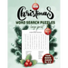 100 christmas word search puzzle large print Volume 4 for Kids Ages 8-10: Holiday Puzzle Book with answers Large Print 129 pages, beautiful- time- chr